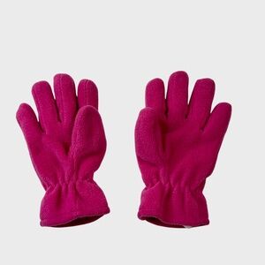 The Children's Place Winter Gloves Fleece Bright Pink Girls Size Small Medium